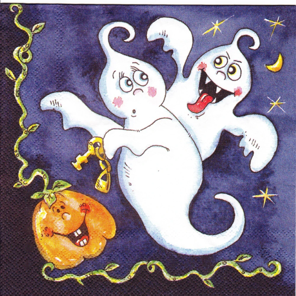 Ubrousek Duchové na Halloween