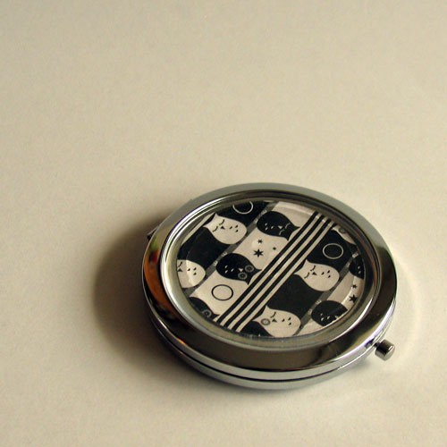 Zrcátko Černobílé sovy