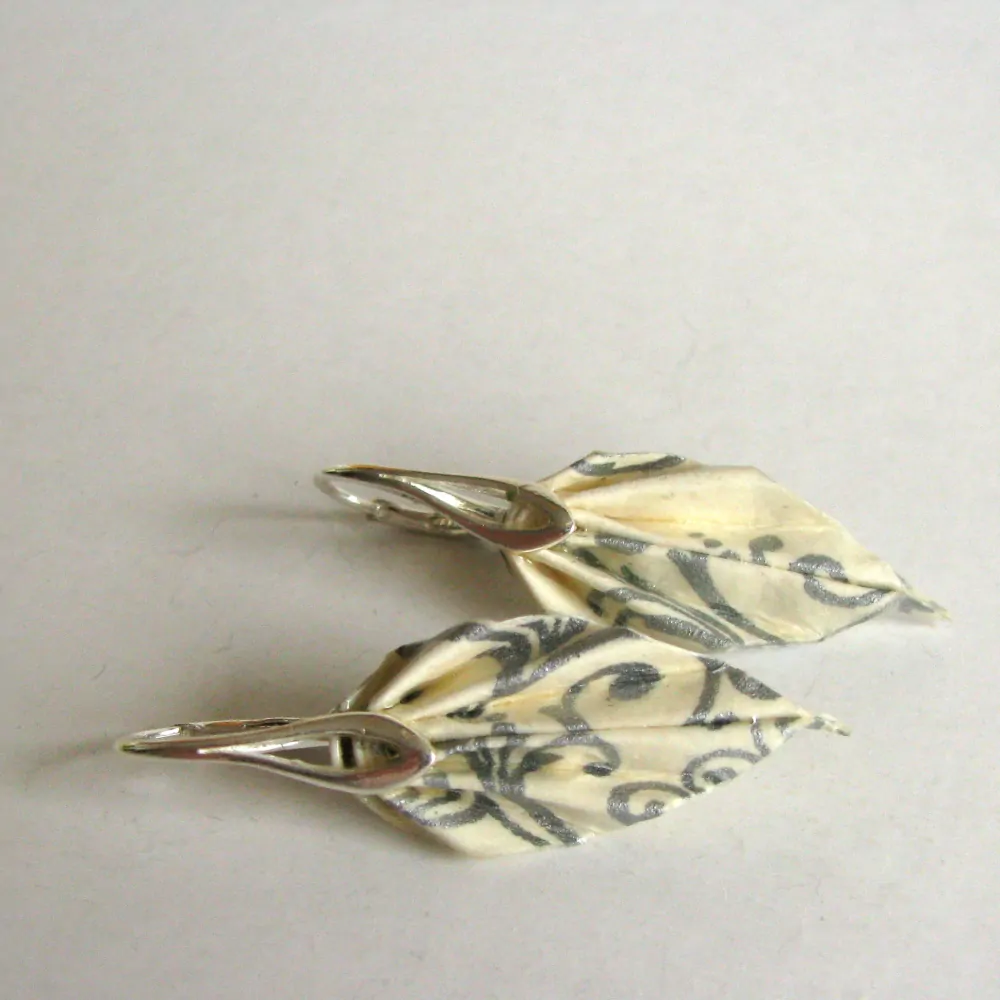 Náušnice "Něha i síla" (listy)