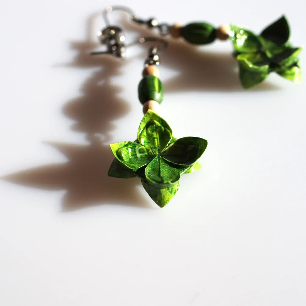 Náušnice "Zen Chai" (dvojitý lotos)