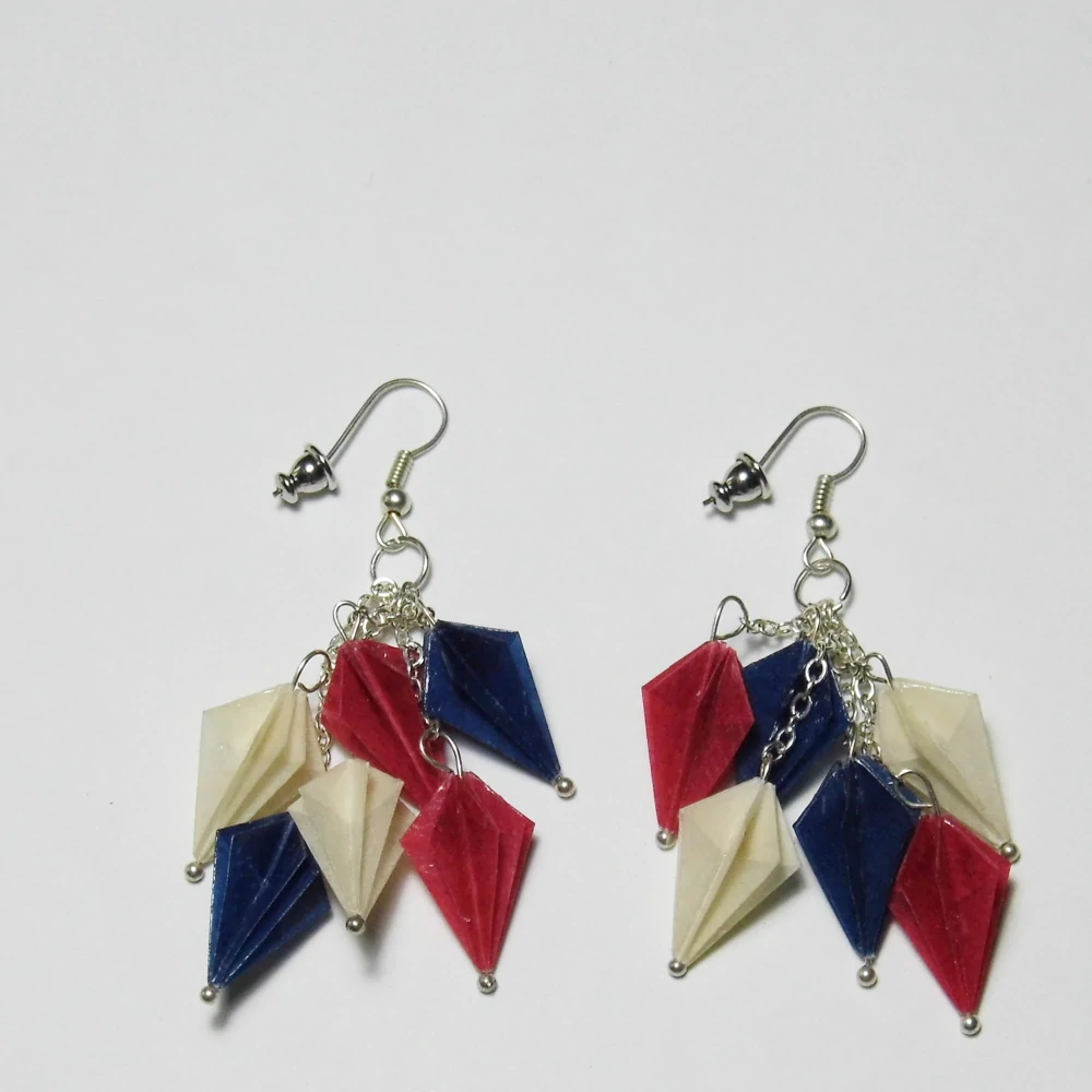 Náušnice "S láskou k vlasti" (paraplíčka)