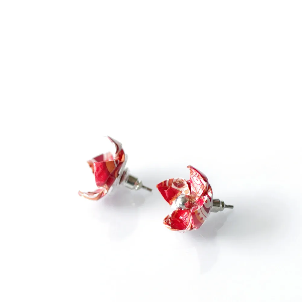 Náušnice "V rytmu flamenca" (lotos)