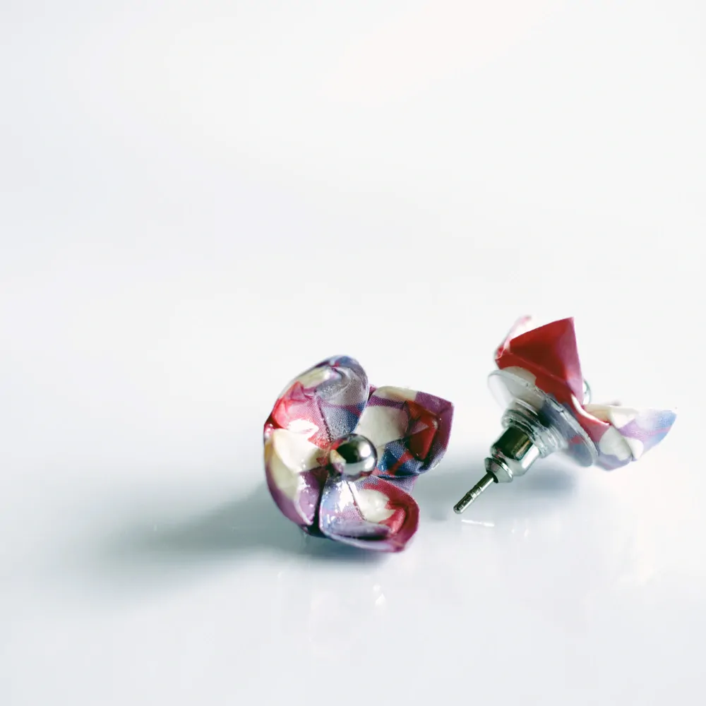 Náušnice "Zimní svítání" (lotos)