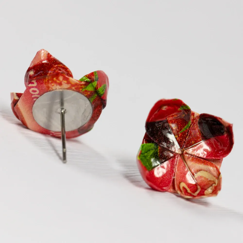 Náušnice "Ovocný polibek" (lotos)