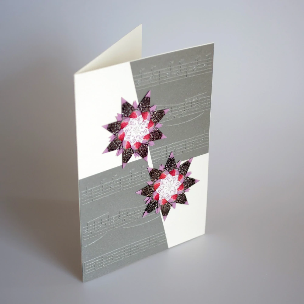 Přání "Notový zápis"