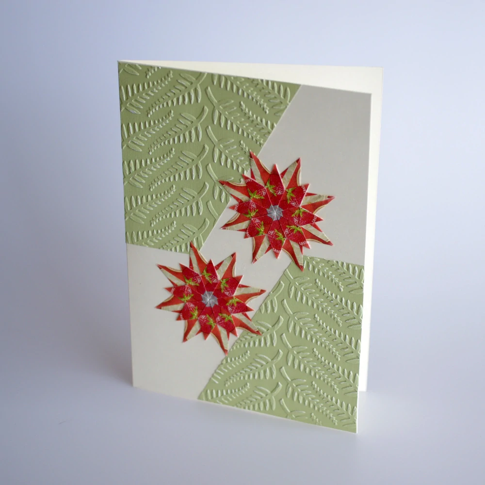 Přání "Jahody v kapradí"