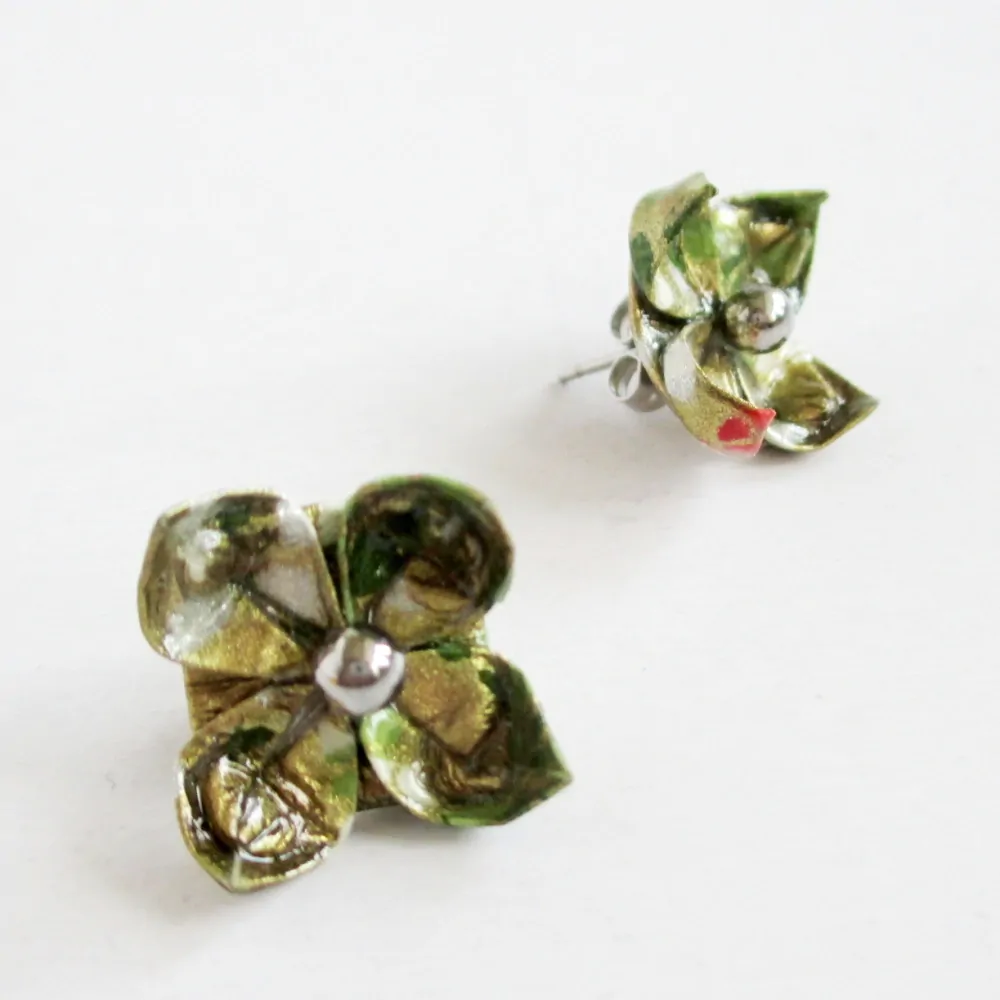 Náušnice "Mozaika" (lotos)