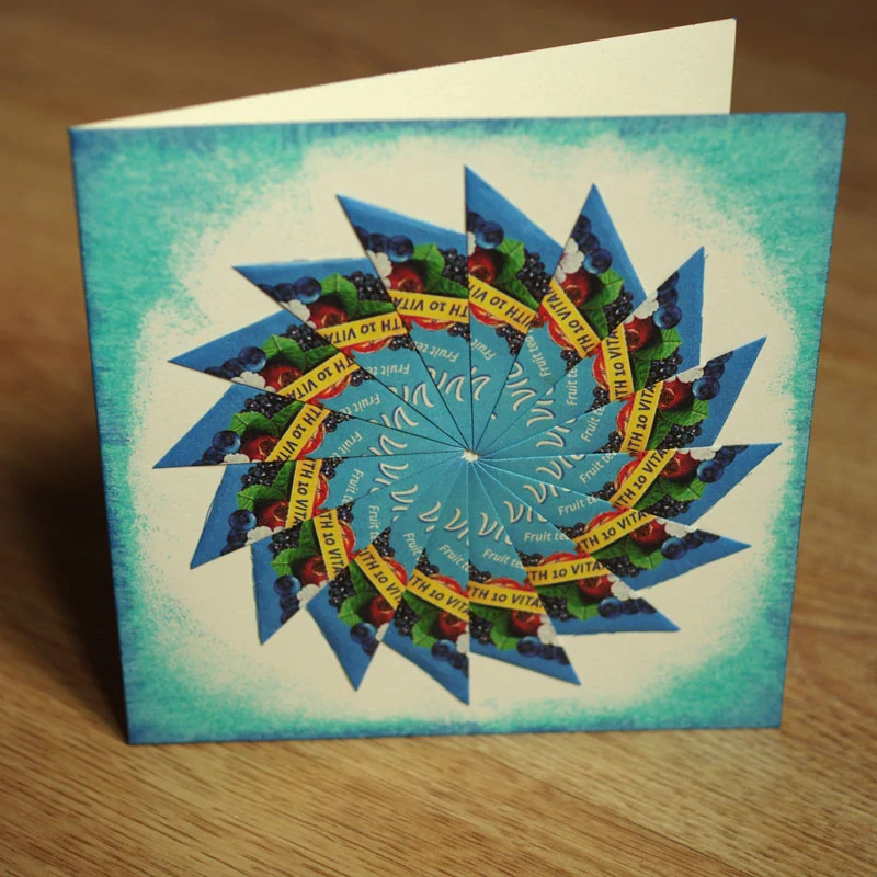 Přání "Tyrkysová zima"