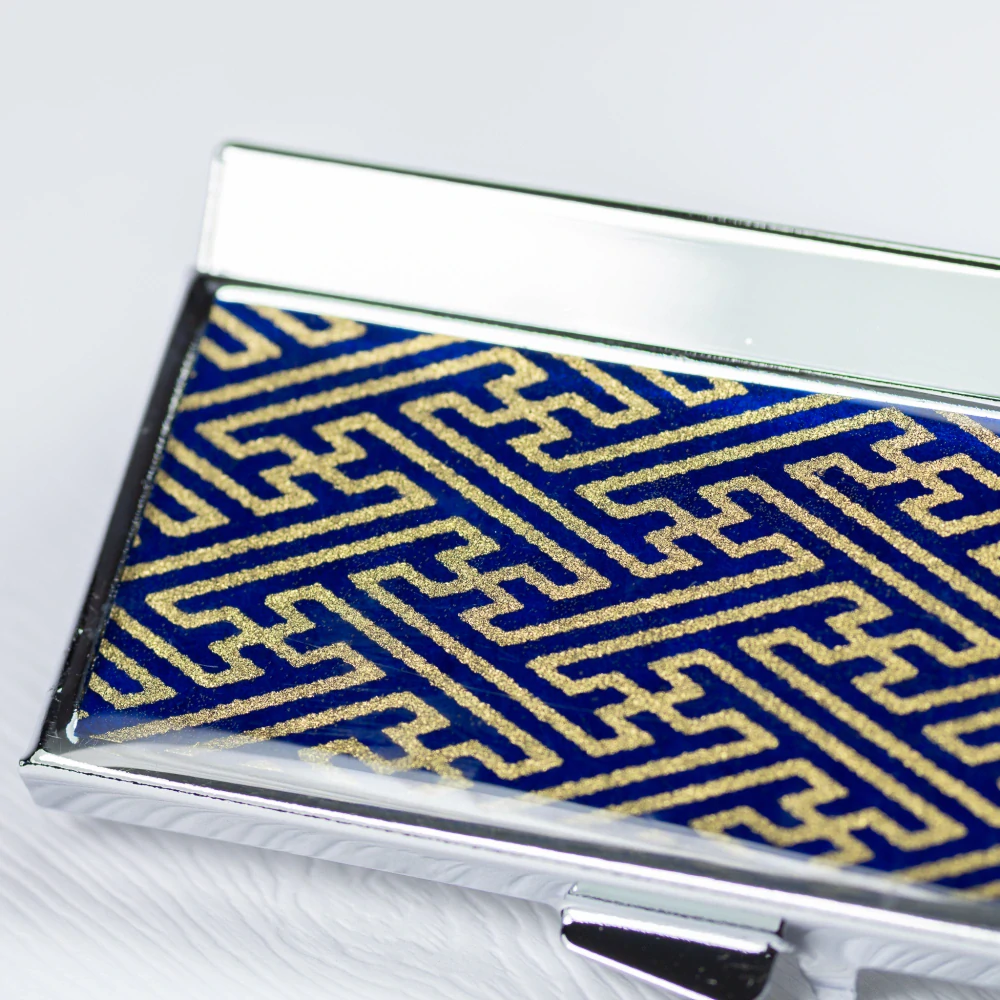 "Modrá cesta bludištěm" (obdélníková krabička na léky)