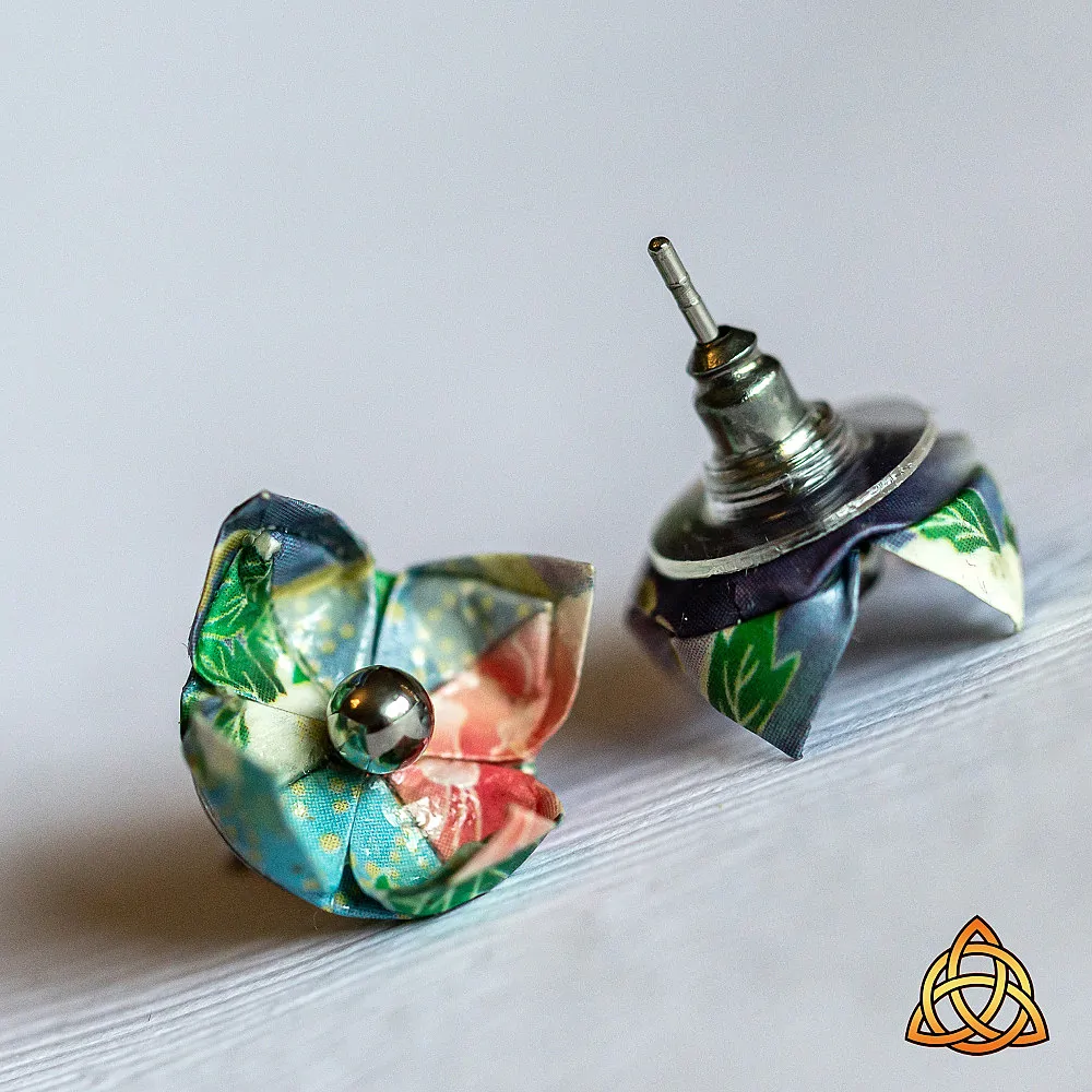 Náušnice "Kvetoucí něha" (lotos)