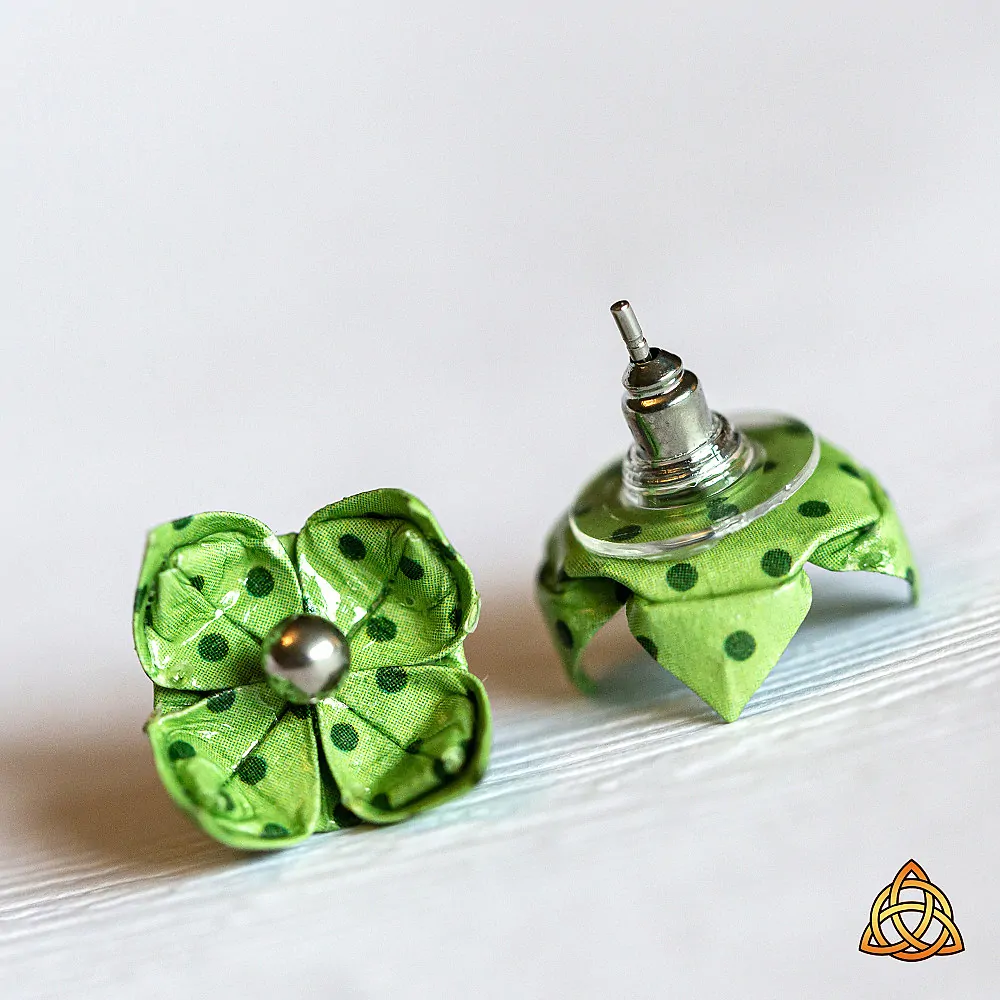 Náušnice "Pro dryádu" (lotos)