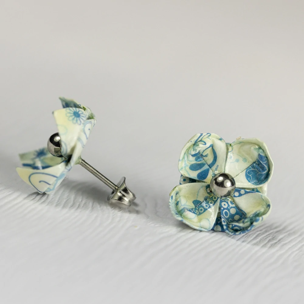 Náušnice "Sněhové vločky" (lotos)