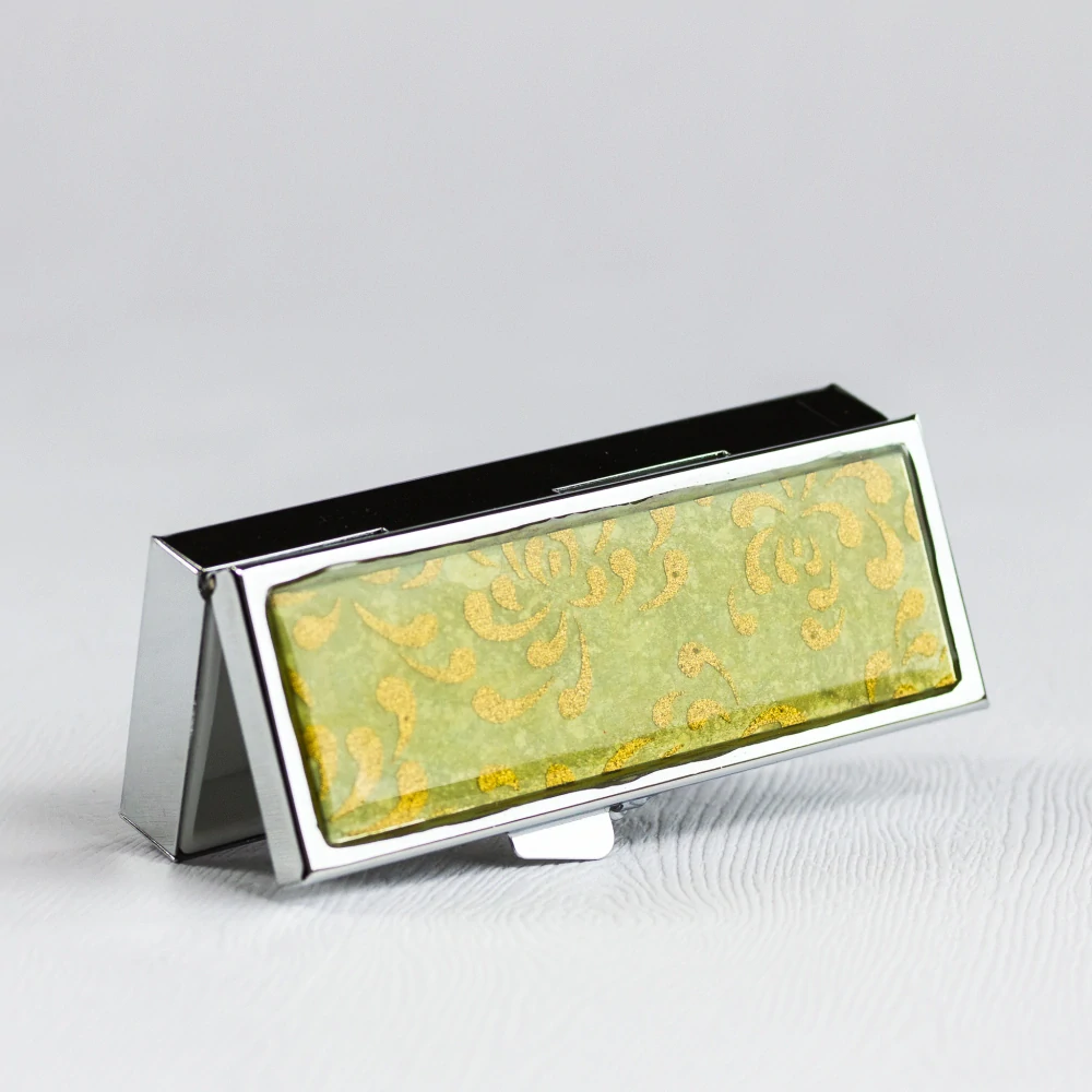 "Elegance v balnkytu" (obdélníková krabička na léky)