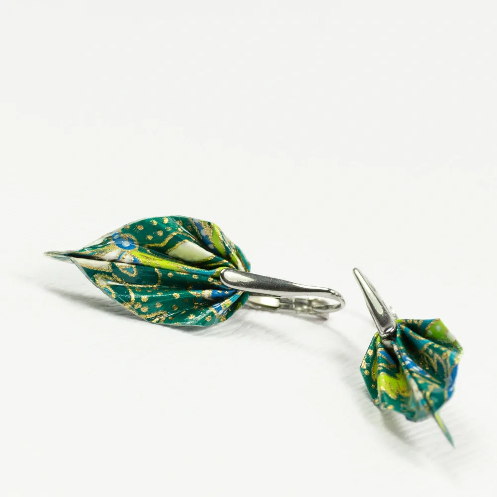 Náušnice "Lesním vílám" (listy)