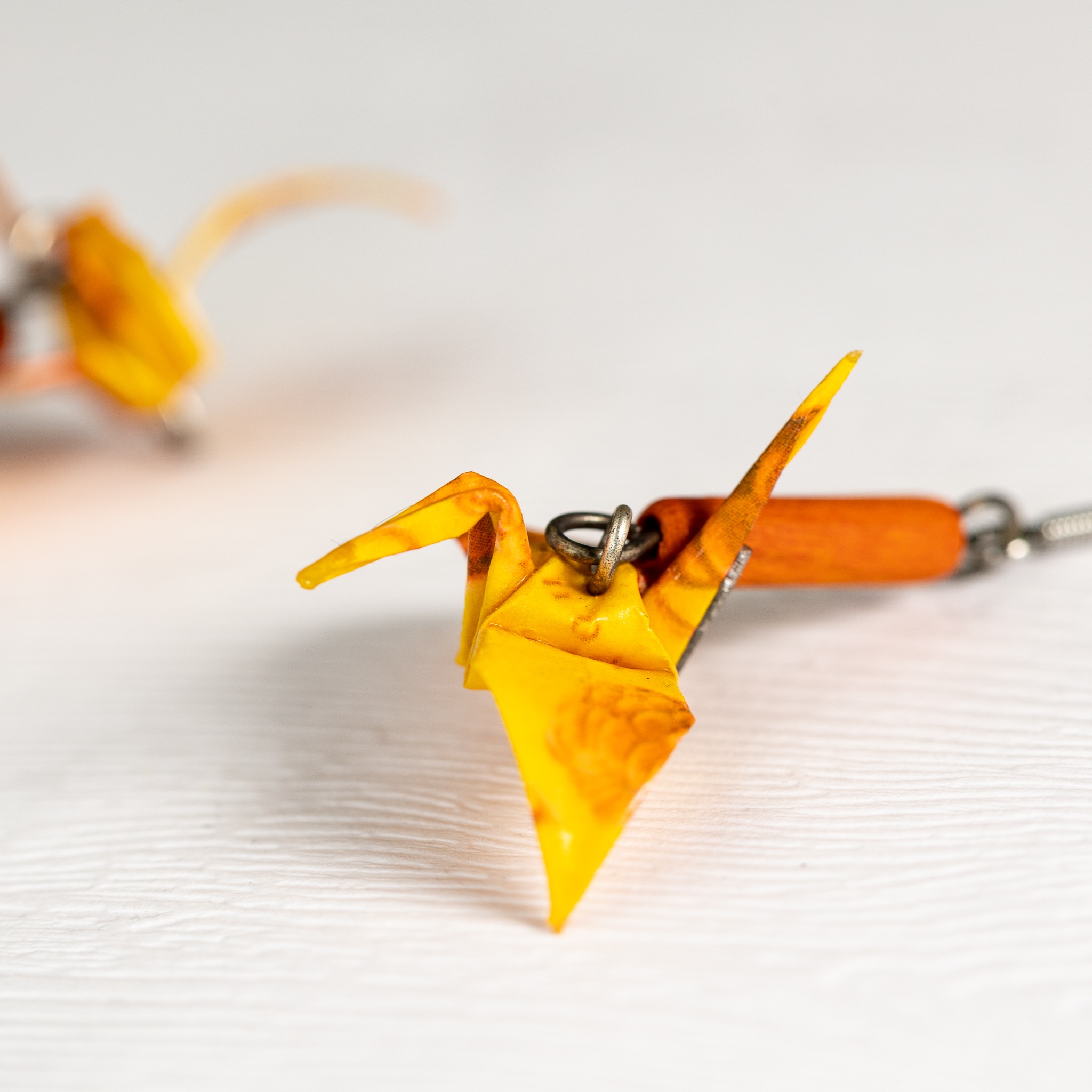 Náušnice "Ovocná láska" (jeřáb)