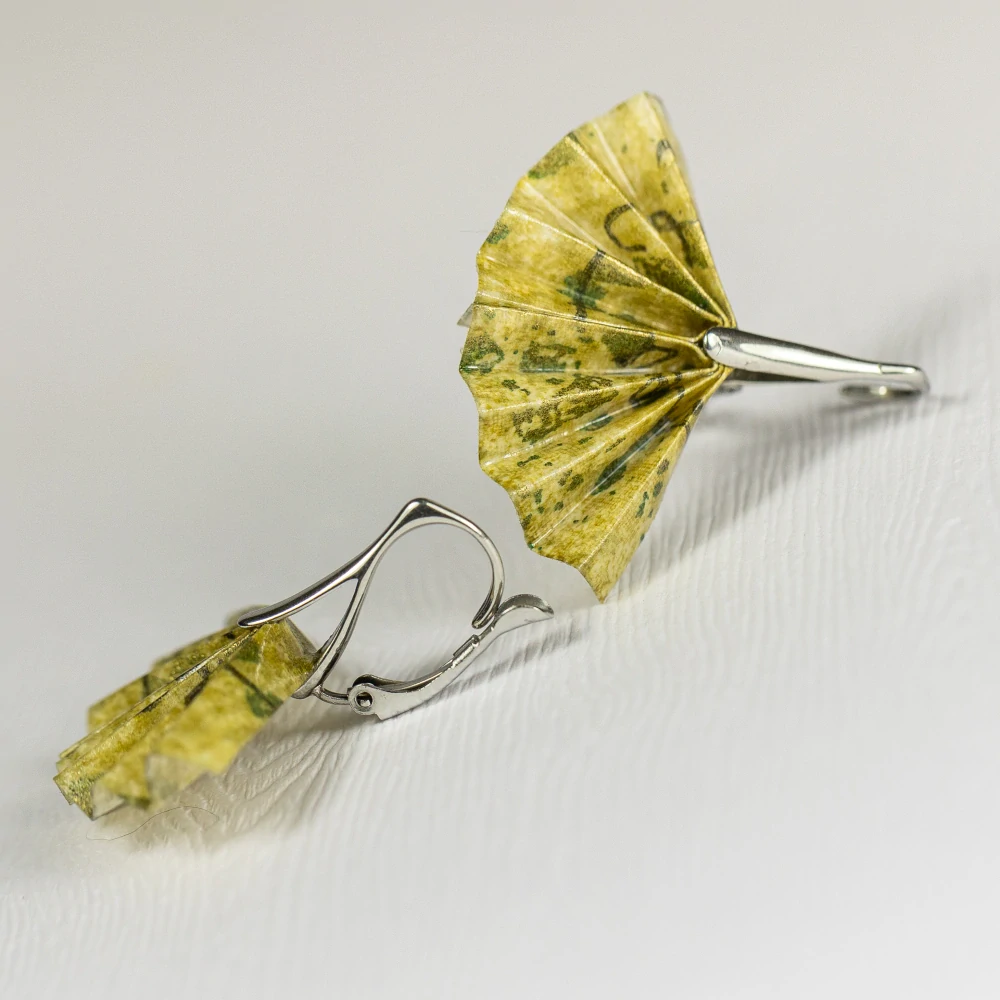 Náušnice "Kaligrafie ve zlaté" (tanečnice)