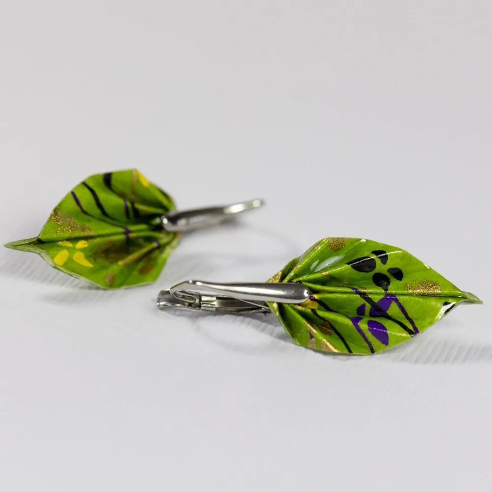 Náušnice "Motýlí dotek"(listy)