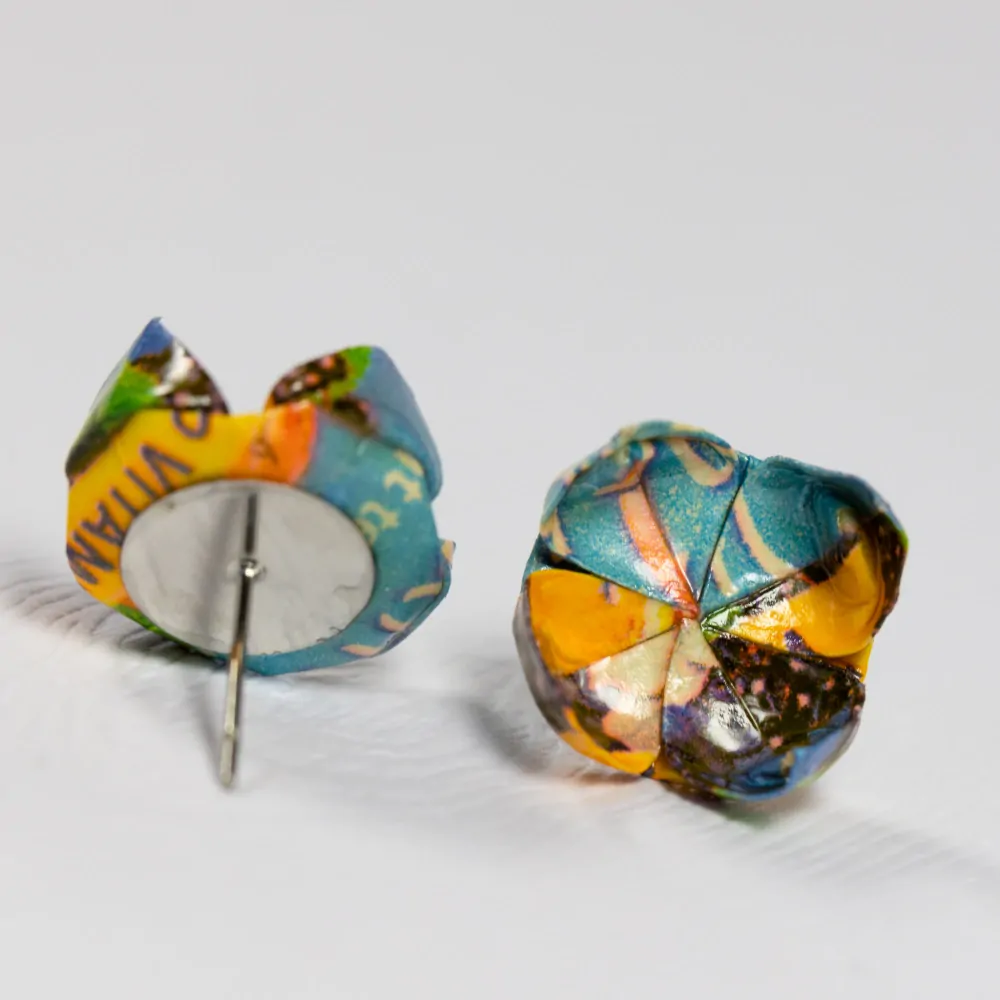 Náušnice "Obří porce zdraví" (lotos)