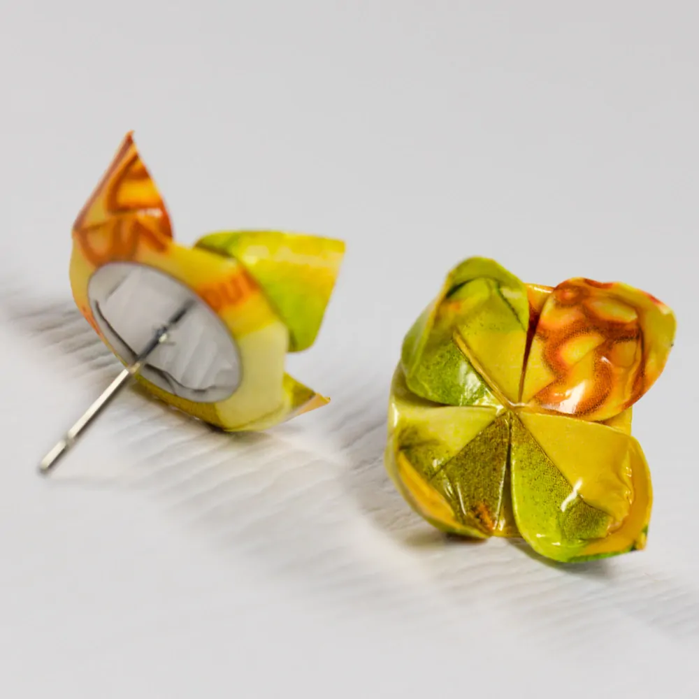 Náušnice "Slaďounká hruštička" (lotos)