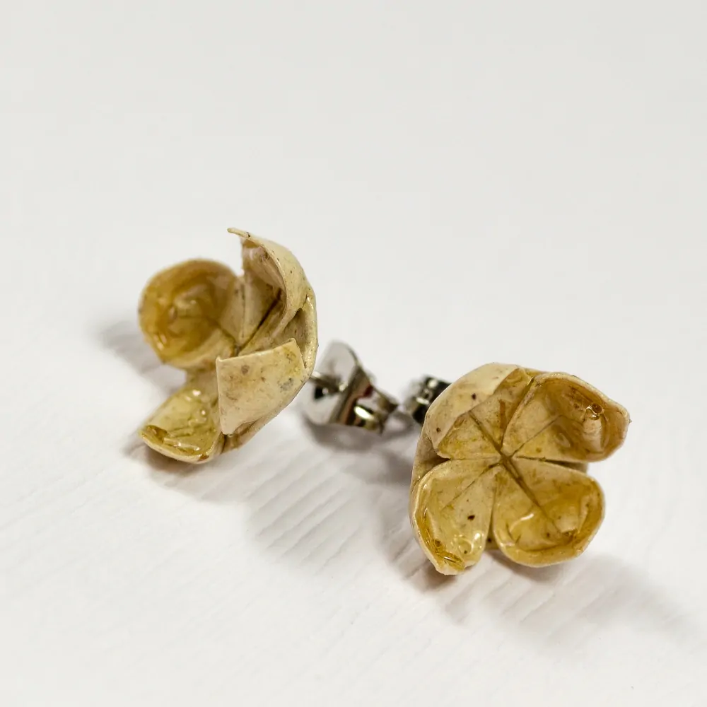 Náušnice "Pro Matku Zemi" - lotosy malé