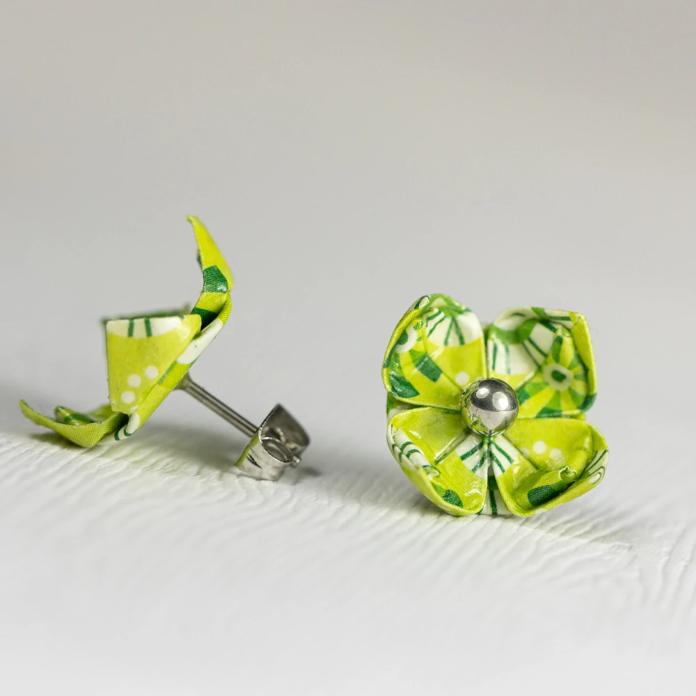 Náušnice "Jarní louky" (lotos)