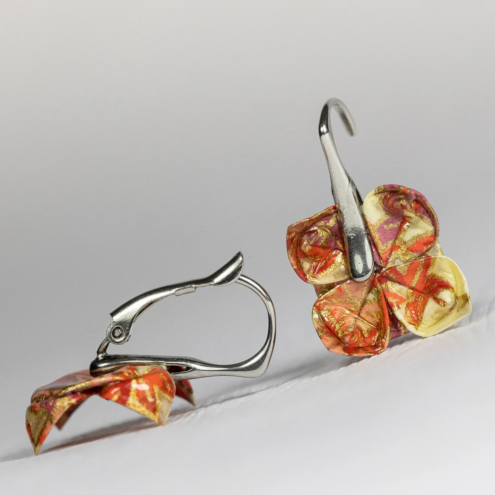 Náušnice "Kanadská láska" (lotosy)