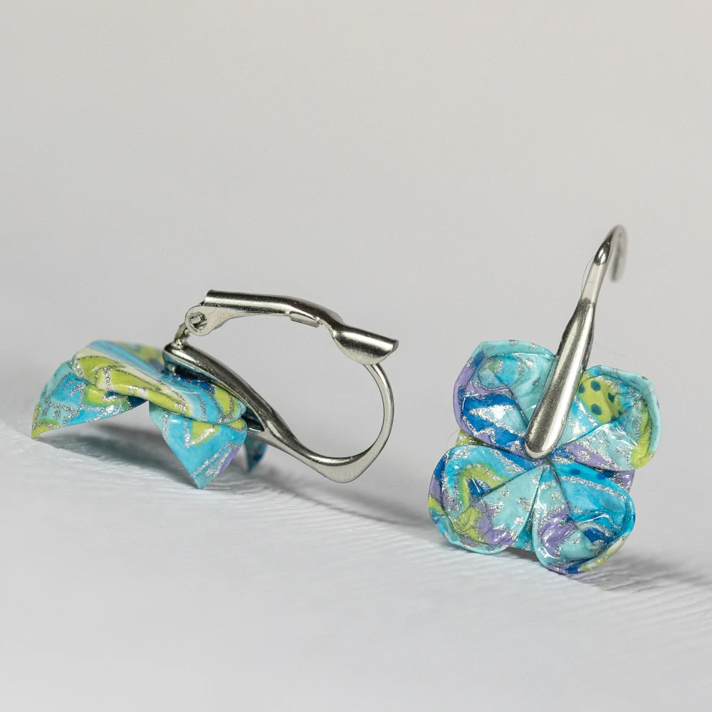 Náušnice "Mé něžné krásce" (lotosy)