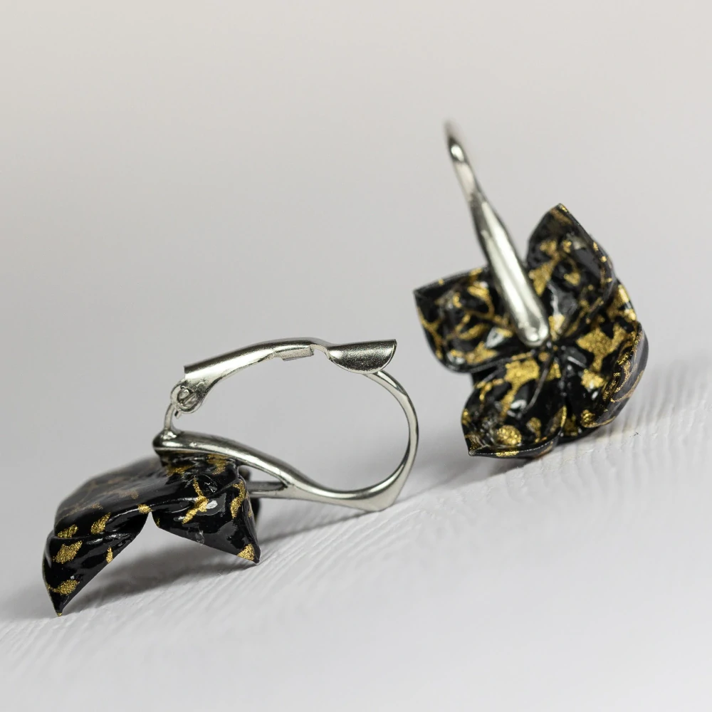 Náušnice "Noční květy" (lotosy)