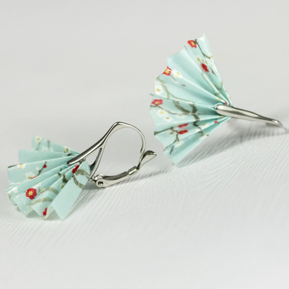 Náušnice "Něžné květy sakur" (tanečnice)