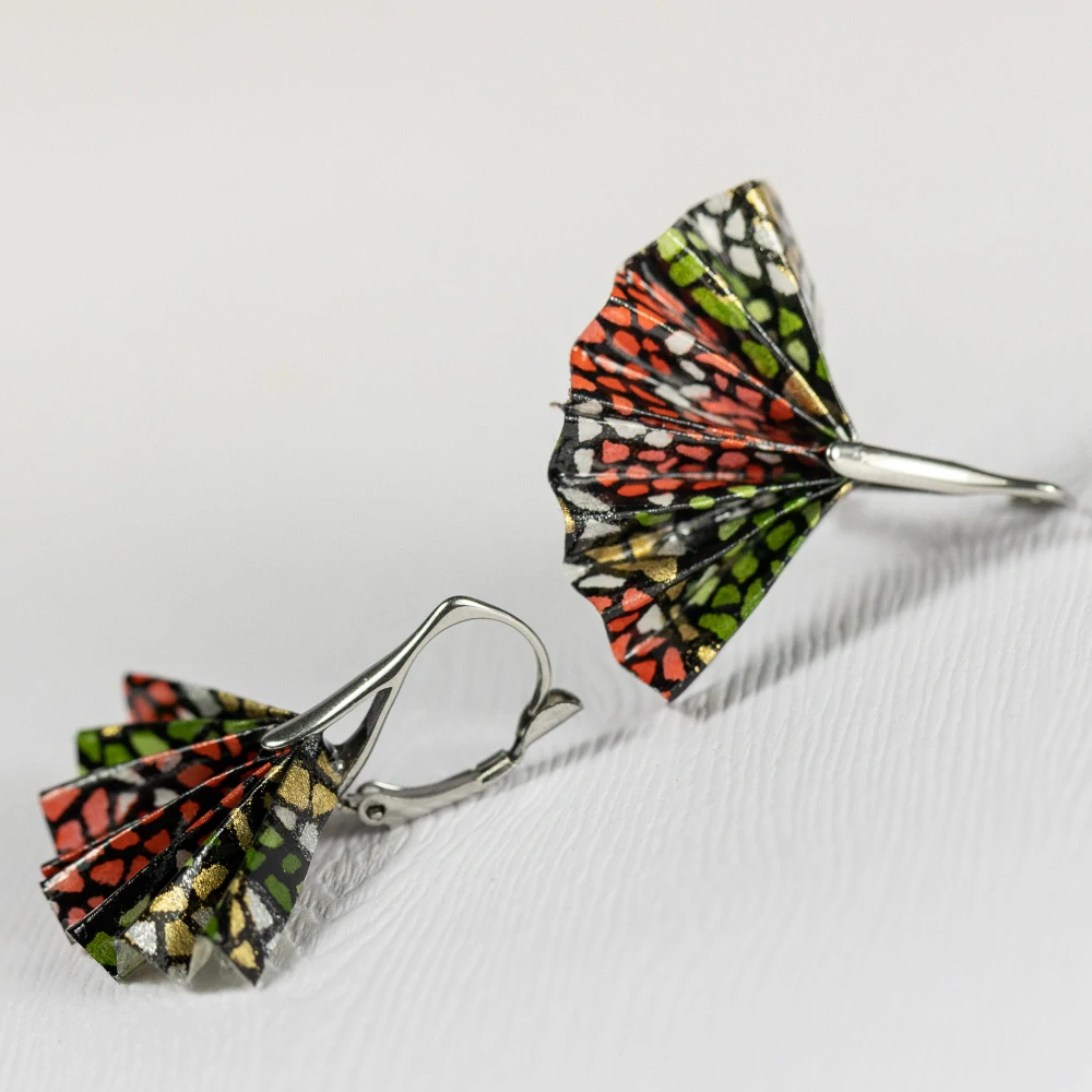 Náušnice "Noční mozaika" (tanečnice)