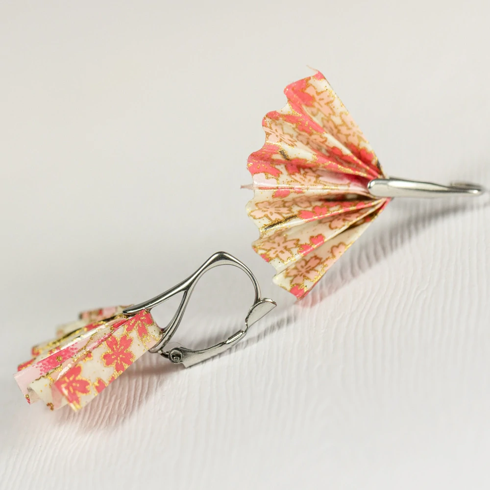 Náušnice "Sakurové snění" (tanečnice)