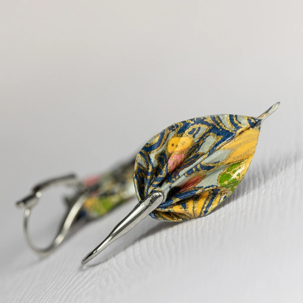 Náušnice "Bláznivá nálada" (listy)