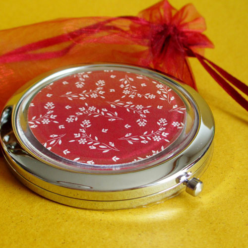 Zrcátko Bílá kvítka v červáncích