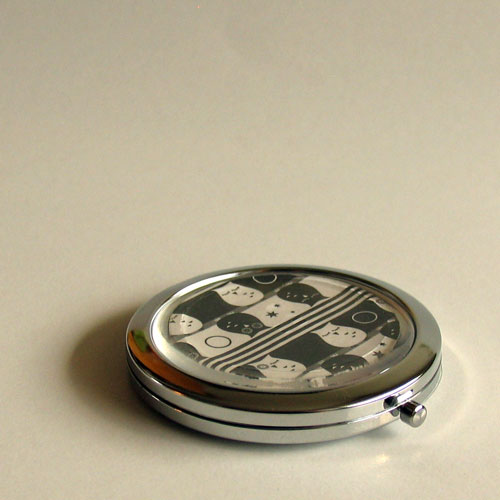 Zrcátko Černobílé sovy