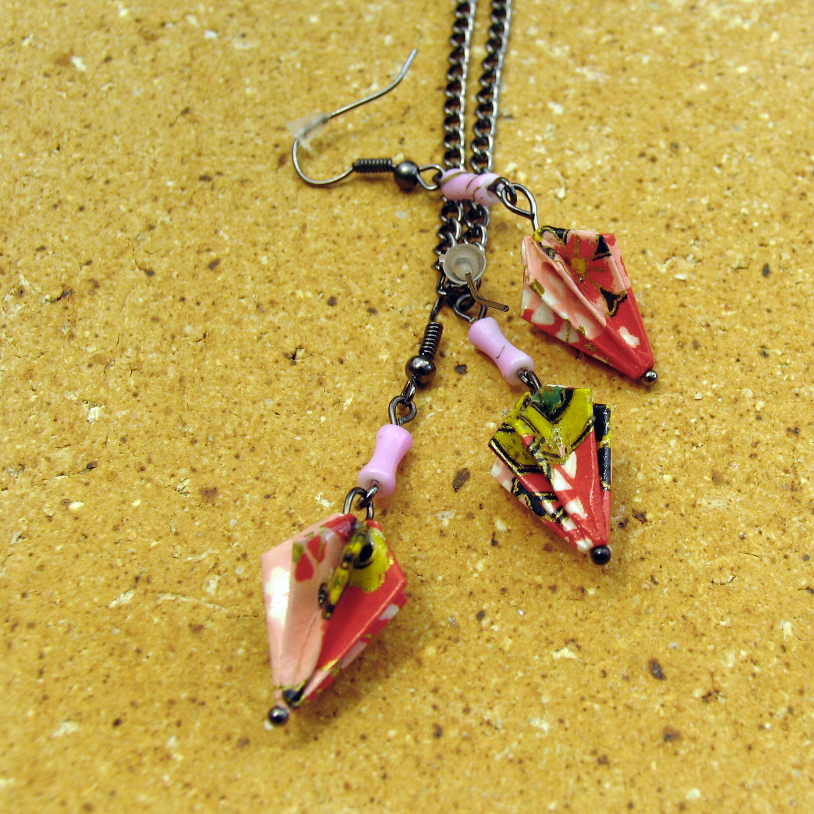 Sada šperků "Geisha v červeném" (paraplíčka)