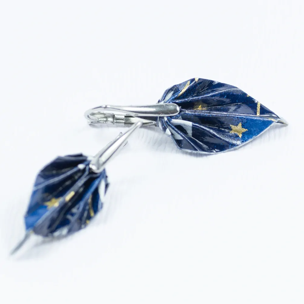 Náušnice "Číst ve hvězdách" (listy)