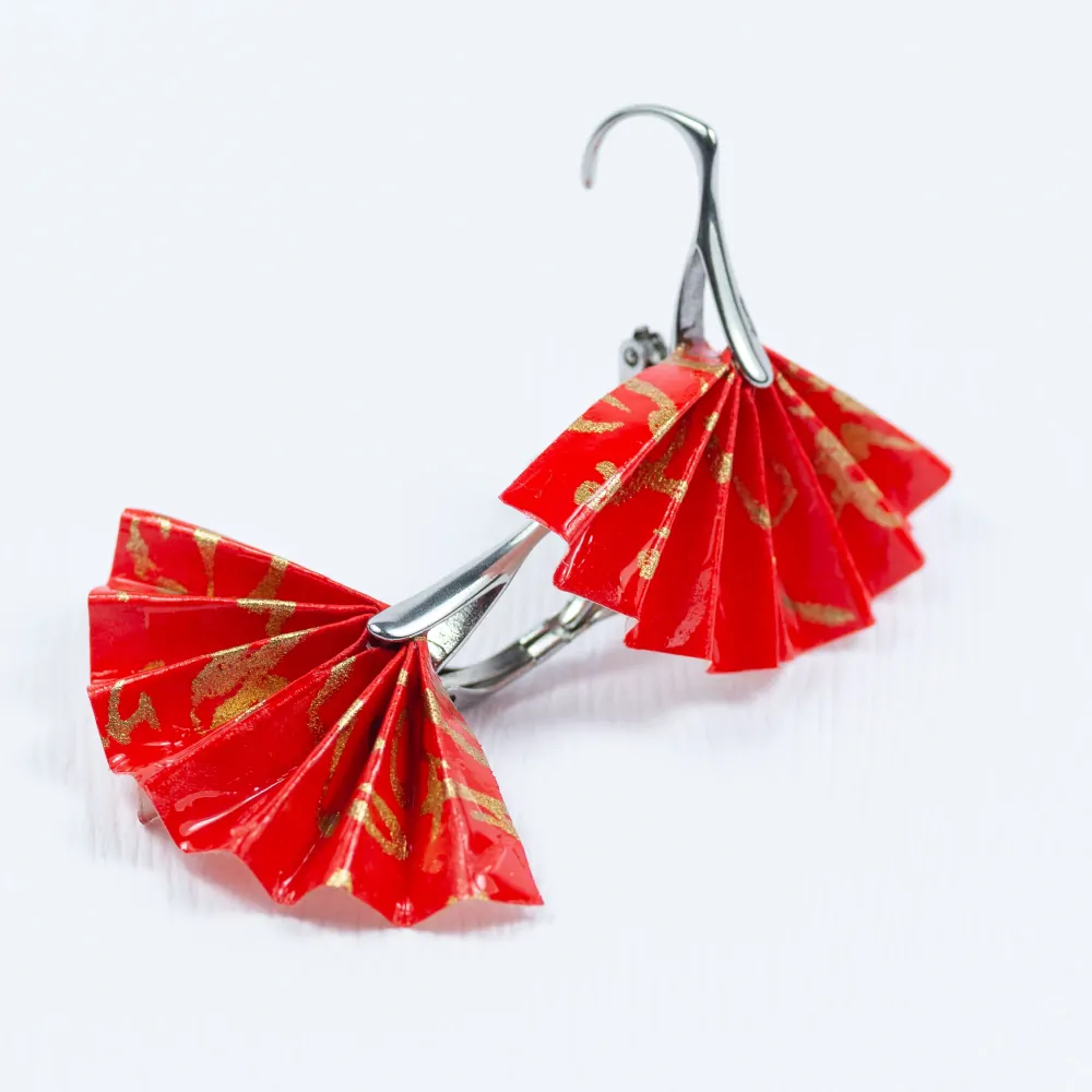 Náušnice "Plamenné verše" (tanečnice)