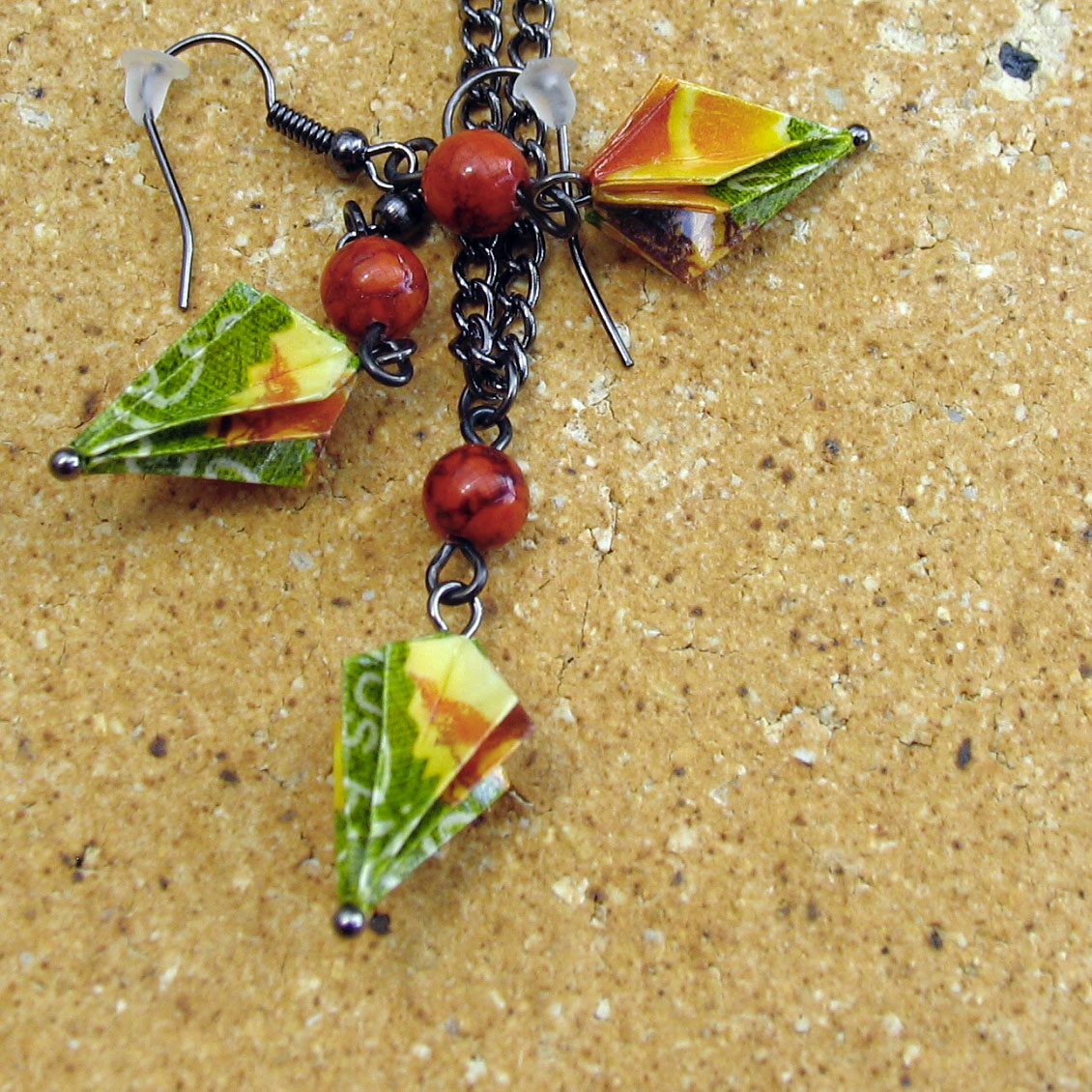 Sada šperků "S vůní roibosu" (paraplíčka)