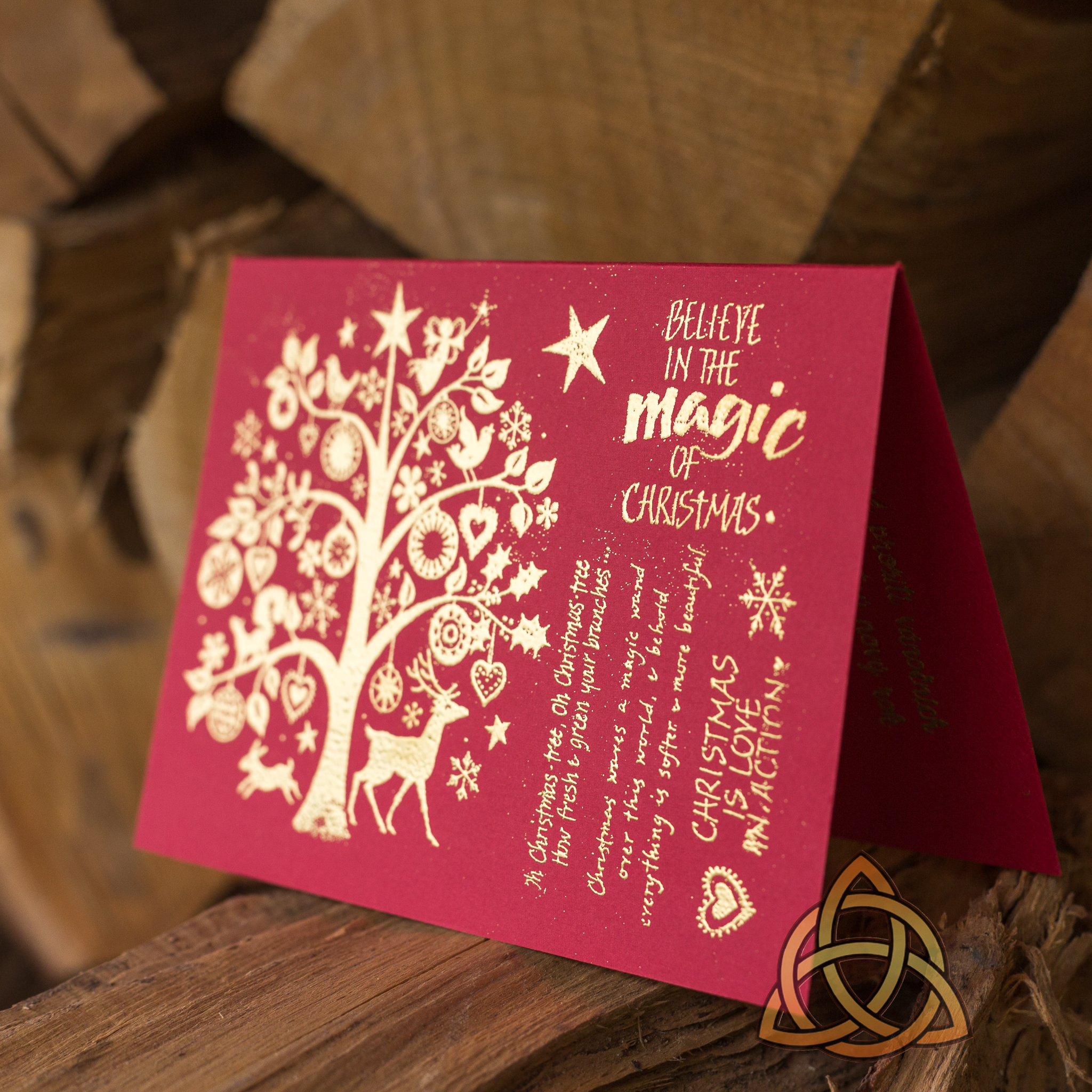 Přání "Vánoční kouzlo" (varianty)