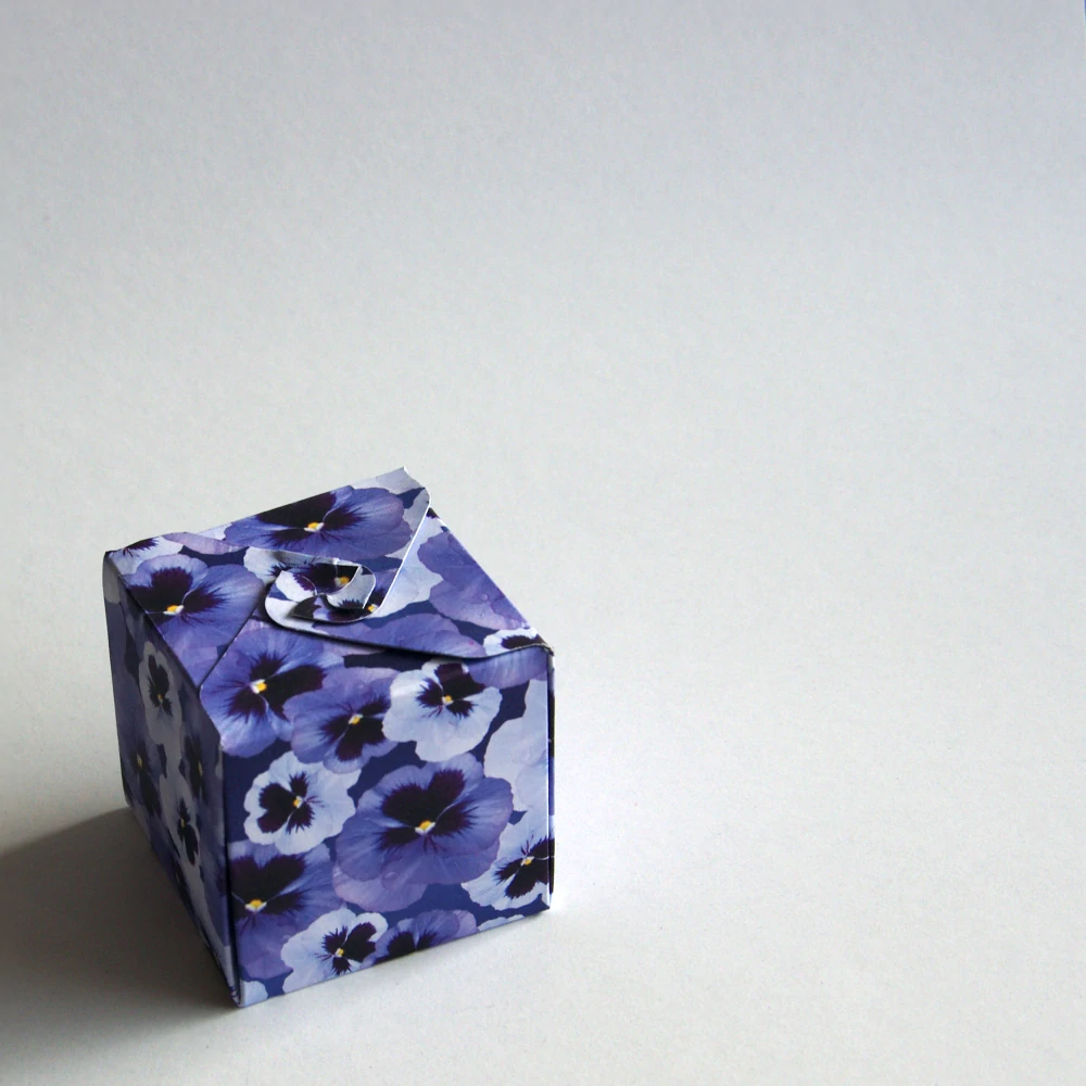 Krabička skládaná Macešky