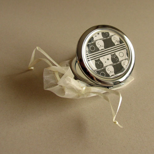 Zrcátko Černobílé sovy