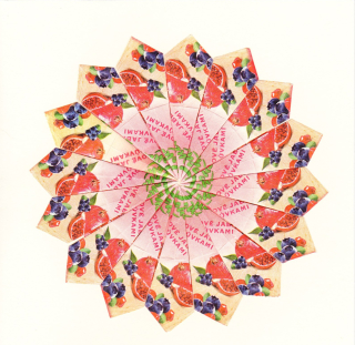 Přání "Zapadající slunce"