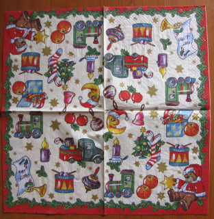 Ubrousek Vánoční dětský