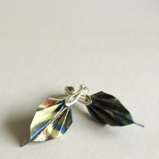 Náušnice "Zasněné ráno" (listy)