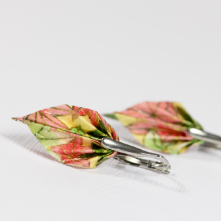 Náušnice "Pro lesní vílu" (listy)