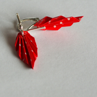 Náušnice "Ferda Mravenec" (listy)