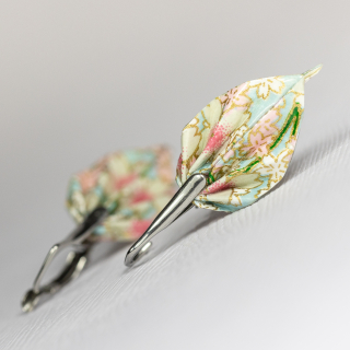 Náušnice "Něžné květy" (listy)