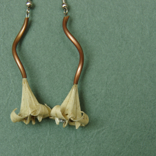 Náušnice "Pro matku Zemi" (lilie)