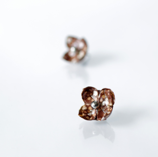 Náušnice "Dech země" (lotos)