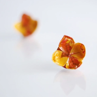 Náušnice "Ovocná láska" (lotos)